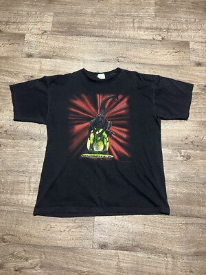 Rare VTG Godzilla 1998 Movie Shirt XL Cronies Tag-image