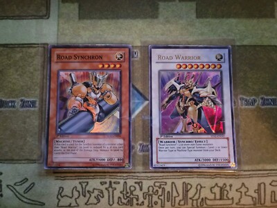 YUGIOH ROAD WARRIOR + ROAD SYNCHRON 5DS2 SUPER/ULTRA 1ST ED MP-image