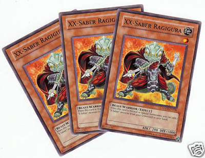 ANPR EN036 UNL ED 3X XX SABRE GIGURIA COMMON CARDS-image