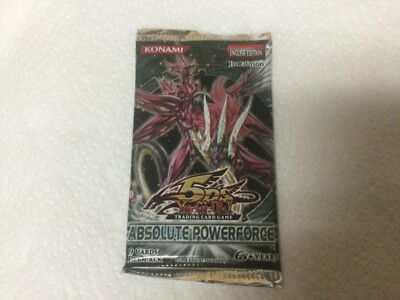 🌠YUGIOH Absolute Powerforce 5D'S 1st Edition Booster Pack (Sealed)🎆-image