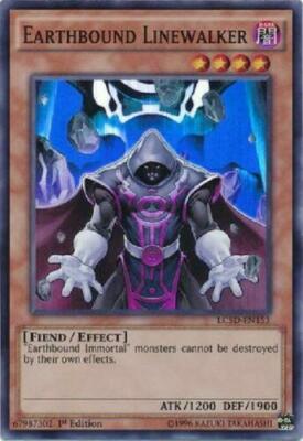 Yugioh Earthbound Linewalker - LC5D-EN153 - Super Rare NM 1st Ed-image