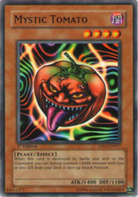 3 x Mystic Tomato - 5DS1-EN017 - Common - 1st Edition Near Mint, English-image