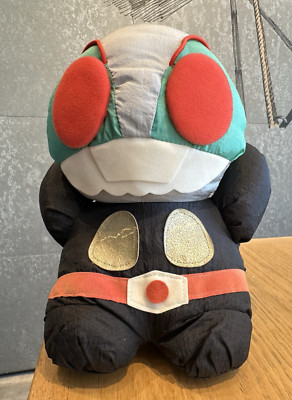 1989 BANDAI Little Kid Label Kamen Rider 1 Ichigo PURR Puff 10