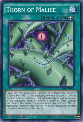 Thorn of Malice - LC5D-EN103 - Common - 1st Edition Lightly Played Legendary Col-image