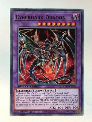 Yu-Gi-Oh! Speed Duel GX: Duel Academy Cyberdark Dragon SGX1-ENG23 NM/M-image