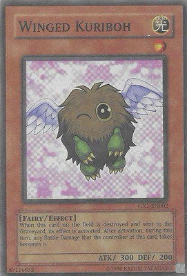 Winged Kuriboh GX1-EN002 Limited Edition Super Rare LP-image