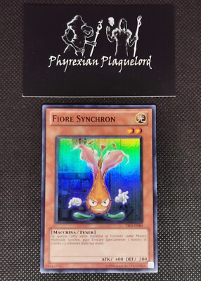 YuGiOh! Flower Synchron Ultra Rare 5D's Tag Force 5 Promotional Cards MP/GD IT-image