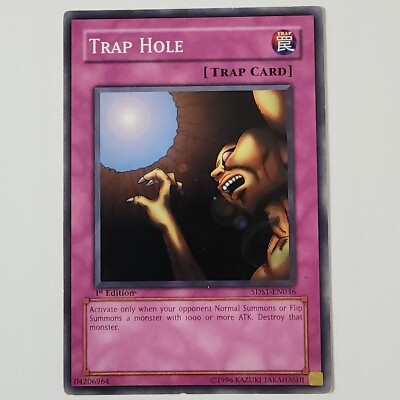 Trap Hole - 5DS1-EN036 - HP+ - Common - 1st ed - Yugioh-image