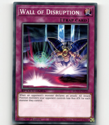 Yugioh Wall of Disruption Speed Duel GX: Duelists of Shadows-image