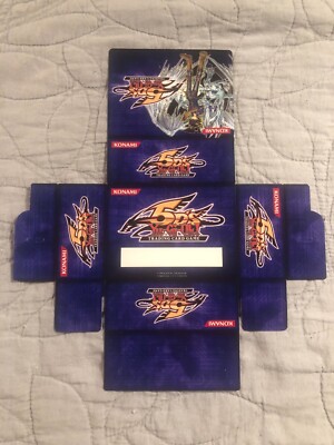 Yu-Gi-Oh Trading Card Game 5D's Konami Promotional Deck Box Unassembled NEW-image