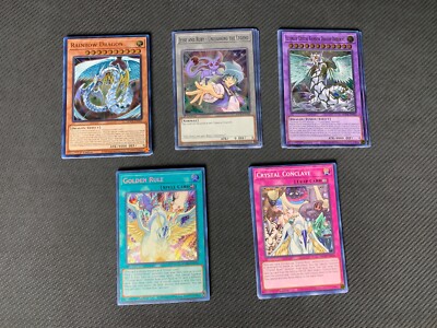 Yugioh Jesse Anderson Crystal Beast Advanced Deck - Rainbow Dragon, Gx-image