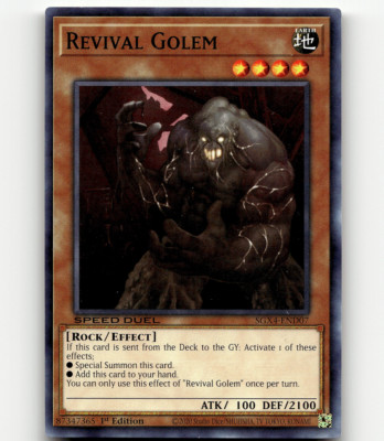 Yugioh Revival Golem - Speed Duel GX: Midterm Destruction-image