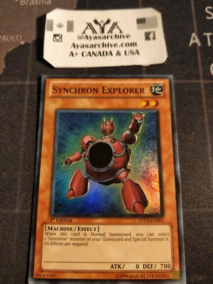 Synchron Explorer - 5DS3-EN005 - Super Rare - 1st Edition LP  - YUGIOH A+ STORE -image