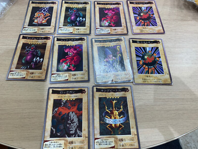 Yu-Gi-Oh BANDAI Card Lot of 10 no.168-image