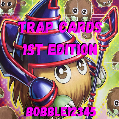 Yu Gi Oh Trap Cards - 1st Edition - Limited Edition - A - Z-image