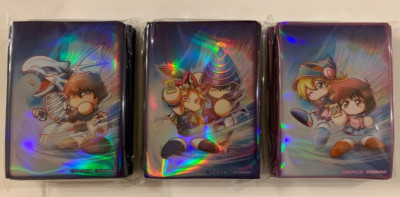 Yu-Gi-Oh Power Pro Collaboration Card Sleeve Set Konami Yu-Gi Kaiba Anzu-image