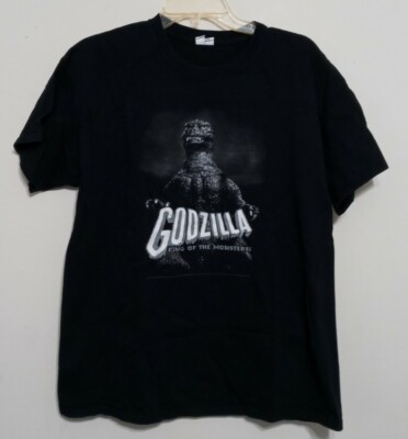 Godzilla King of The Monsters T Shirt Mens Med Retro Godzilla 2010-image
