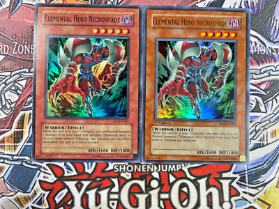 ***2x Elemental Hero Necroshade 2x*** GX1-EN001/YSDJ-EN000 1/Unlim | YuGiOh! NM-image