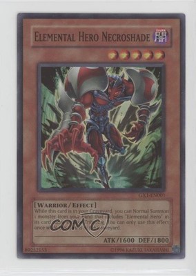 Elemental HERO Necroshade YuGiOh GX: Duel Academy Gameboy Advance Promo 2006 0e3-image