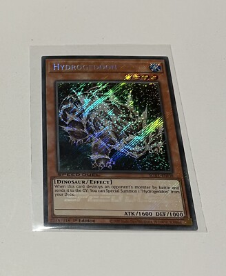 Yu-Gi-Oh! Hydrogeddon SGX1-EN108 1st Edition Secret Rare (NM)-image
