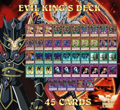 YuGiOh GX! Complete Evil Jaden Yuki Deck! Evil HERO Dark Gaia + Maliciou + Bonus-image