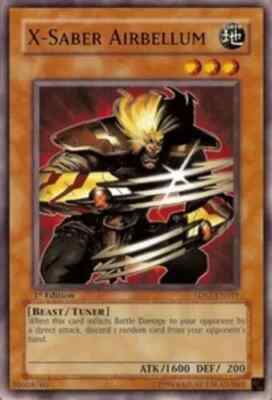 X-Saber Airbellum 5DS2-EN019 1st Common Moderate Play Yu-Gi-Oh DNA GAMES-image