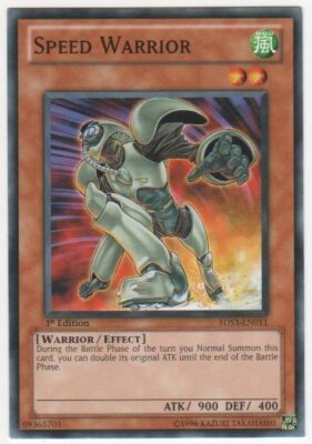 3 x Speed Warrior - 5DS3-EN011 - Common - 1st Edition Near Mint, English-image