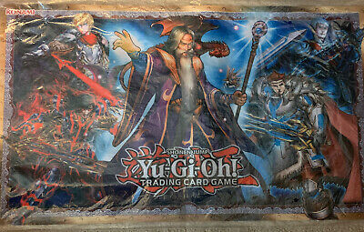 Shonen Jump Yu-Gi-Oh trading card game Battle mat 1996 Kazuki Takahashi-image