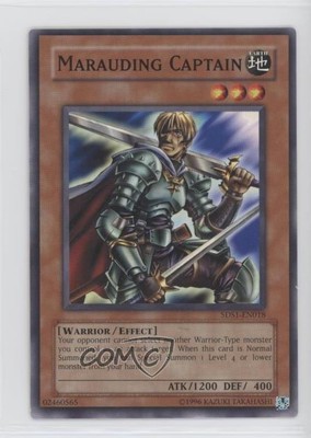 2008 Yu-Gi-Oh! 5D's Starter Deck Unlimited Marauding Captain #5DS1-EN018 0ms5-image