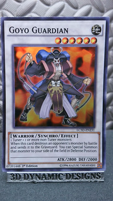 | Yugioh Goyo Guardian LC5D-EN231 1st Edition Super Rare NM- 🔥 |-image