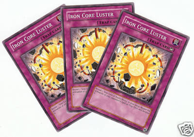 ANPR EN074 3X UNL ED IRON CORE LUSTER COMMON CARDS-image