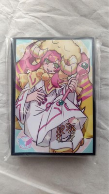 Yu-Gi-Oh! No.1 Mini Card Sleeves 60pcs 90x63mm Circle Design Unused-image