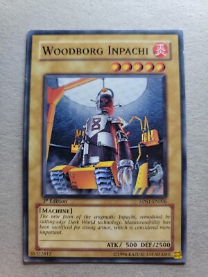 Woodborg Inpachi - 5DS1-EN006 - 1st Edition - YuGiOh-LP -image