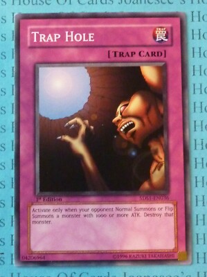 Trap Hole 5DS1-EN036 Yu-Gi-Oh Card 1st Edition New-image