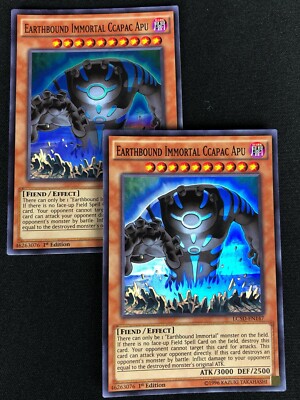 YUGIOH EARTHBOUND IMMORTAL CCAPAC APU LC5D-EN147 1ST SUPER X2 (NM)-image