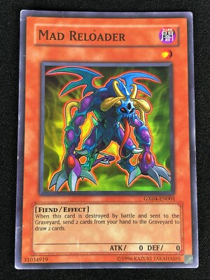 YUGIOH MAD RELOADER GX04-EN001 SUPER (MP)-image