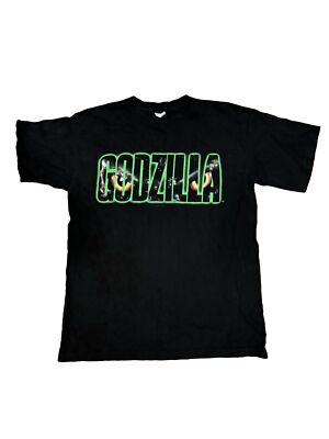 VTG Godzilla Shirt XL  90s Chronies Made In USA PROMO No Tags-image