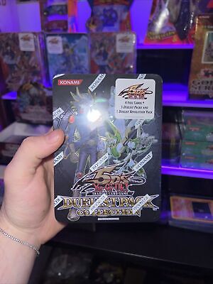Yu-Gi-Oh 5D's 2011 Collector Tin Duelist Pack Collector Tin Sealed x2 Available-image