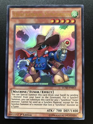 Quickdraw Synchron LC5D-EN013 Ultra Rare 1st Edition Mint / Near Mint-image