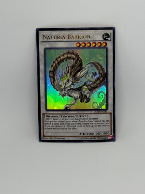 Yugioh Card Naturia Barkion LC5D-EN245 ULTRA RARE 1st Edition - NM-image