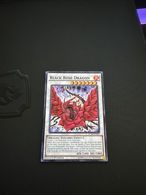 Yugioh Black Rose Dragon LC5D-EN099 Legendary Collection 5D's 1st Edition-image