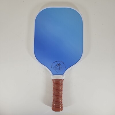 SOUTH SHORE PICKLEBALL CO - Carbon Fiber & Honeycomb Polymer Paddle (MIAMI BLUE)-image