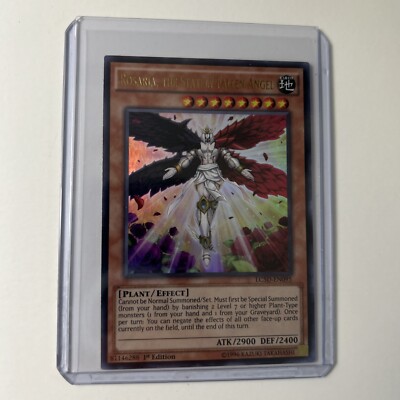 Rosaria, the Stately Fallen Angel LC5D-EN095 Ultra Rare 1st Edition YuGiOh LP-NM-image
