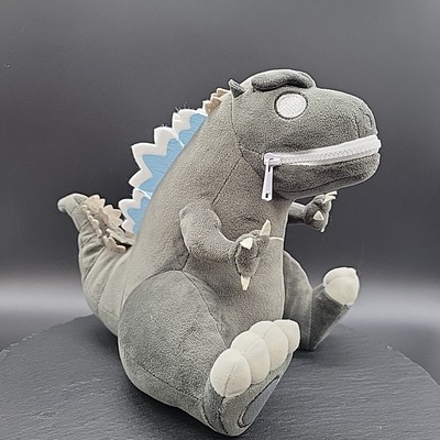 NO FLAME IN MOUTH - Godzilla Atomic Breath Zipper Mouth Plush Sitting-image