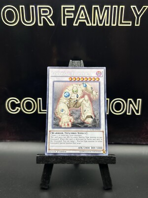Yugioh Colossal Fighter LC5D-EN030 Secret Rare 1st Ed NM-image