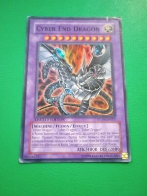Cyber End Dragon - STON-ENSE1 - Super Rare - Limited Edition MP-image