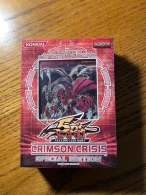 Yu-gi-oh Yugioh 5D'S Crimson Crisis Special Edition Box (3 packs)-image