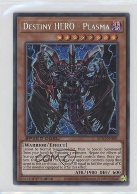 2022 Yu-Gi-Oh! Speed Duel GX: Academy Box 1st Edition Destiny HERO - Plasma 02l5-image