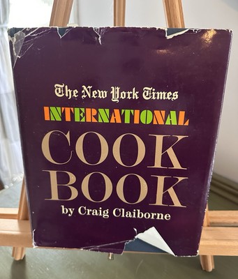 The New York Times 1971 International VintageCookbook Craig Claiborne Hardcover -image