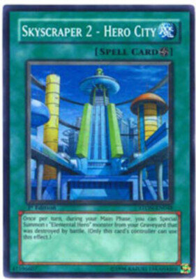 Skyscraper 2 - Hero City - STON-EN048 - Super Rare - Unlimited Edition NM YuGiOh-image